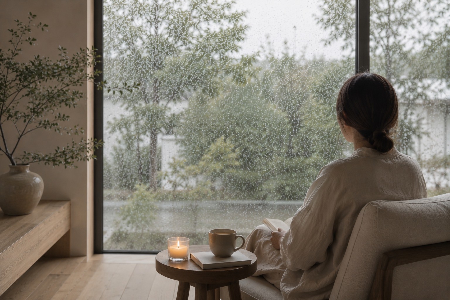 雨の日こそ、住まいの心地よさを感じる